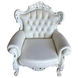 Fauteuil King design pour location mobilier événementiel
