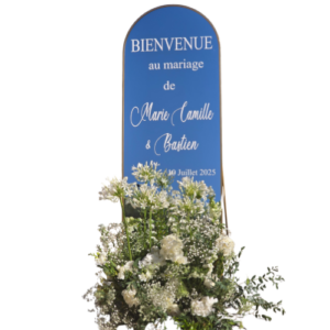 Miroir rectangulaire pour mise en scène événementielle