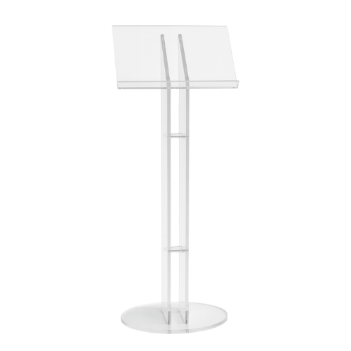 Pupitre transparent plexiglas pour conférences et cérémonies